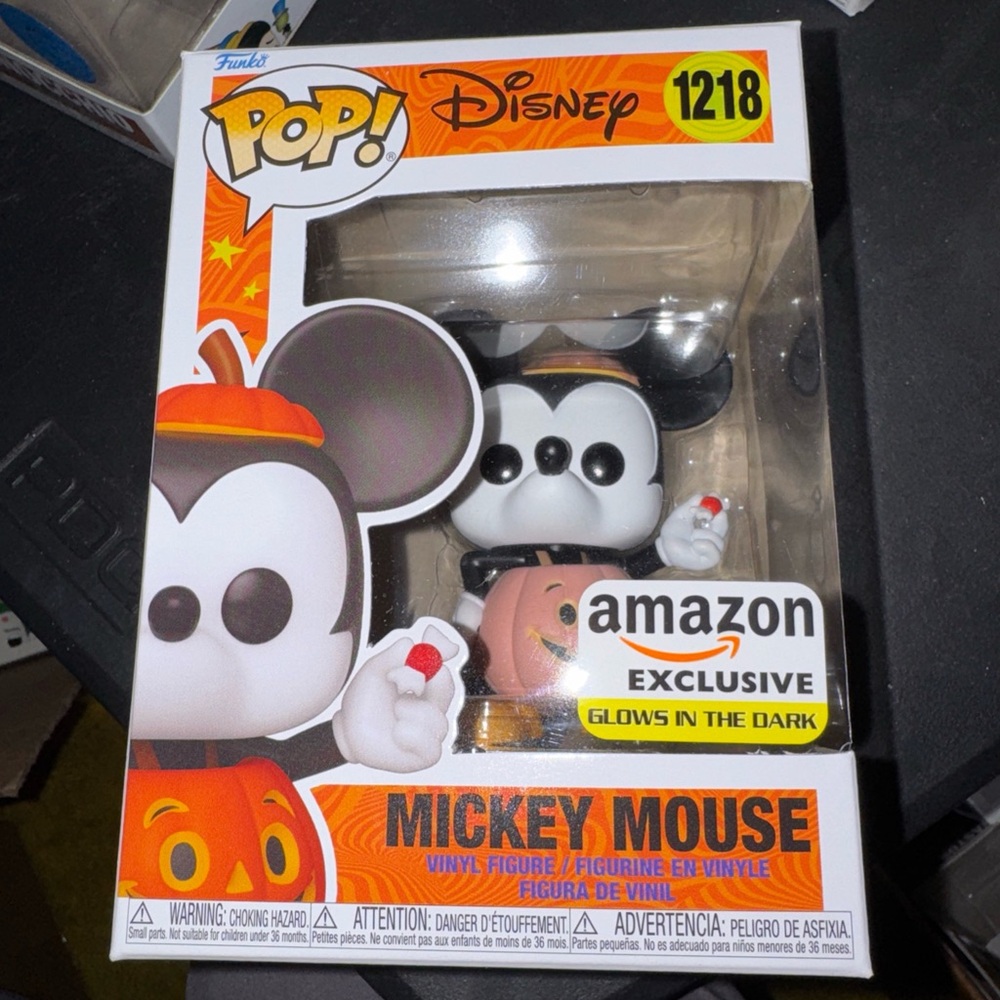 Funko Pop Disney Black and White Mickey Mouse Figure - Picture 1 of 1
